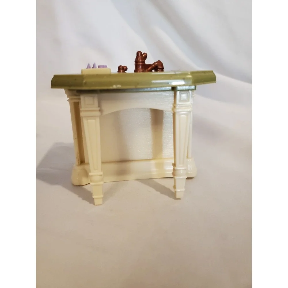 Fisher Price Loving Family Dollhouse Furniture - Kitchen Island - 2008 - Sink